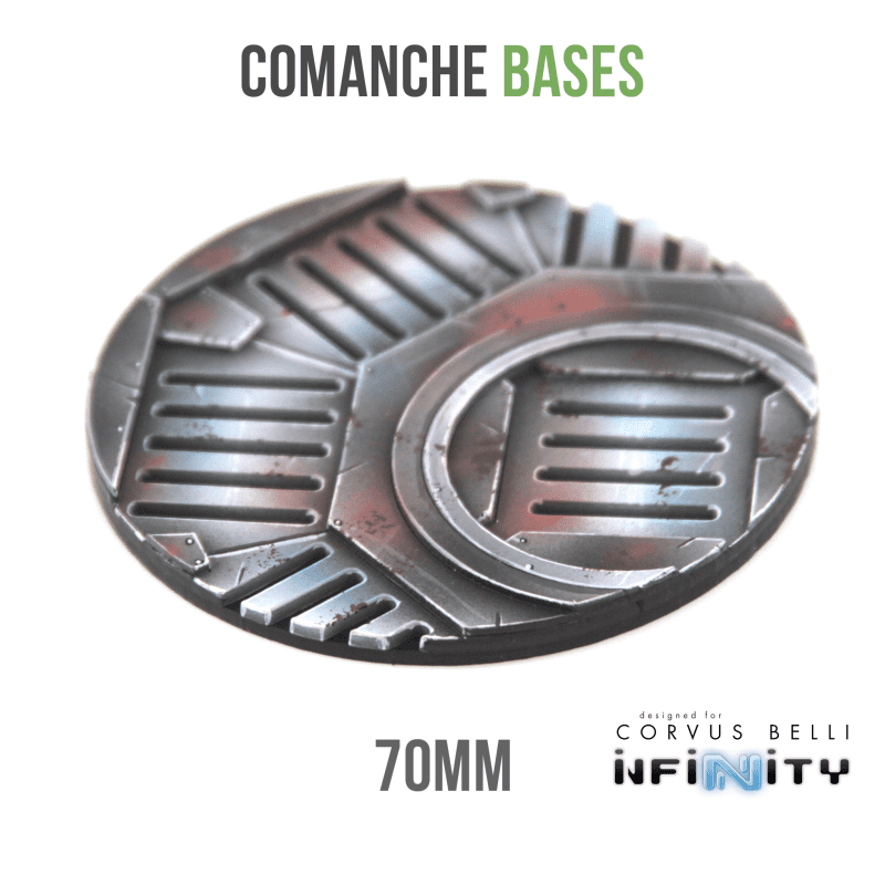 Comanche bases 70mm