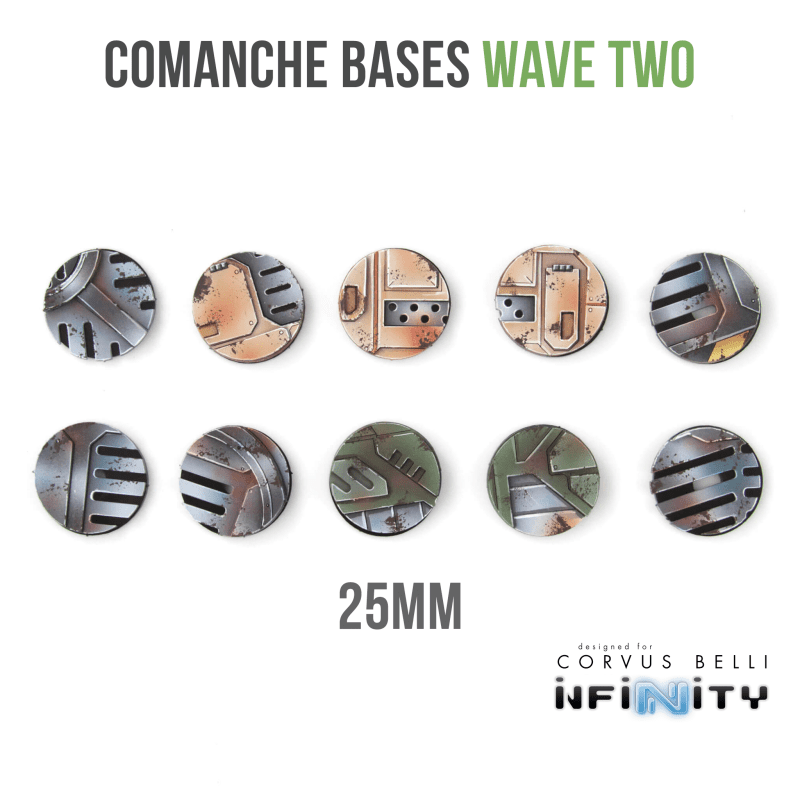 Comanche bases wave two 25mm