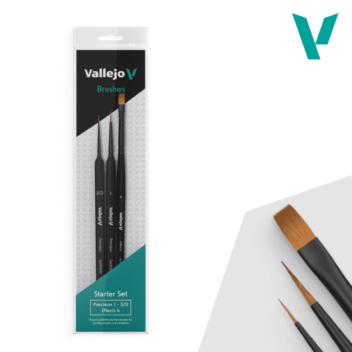 vallejo brushes starter set B03990 blister