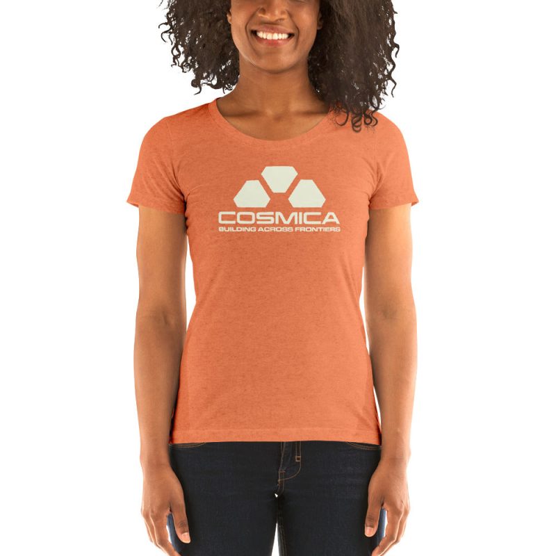 womens tri blend tee orange triblend front 606c90fe1a220